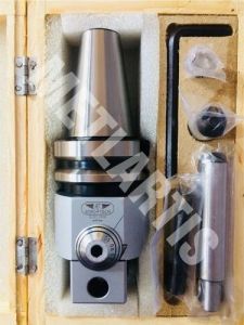 Micro Boring Head 10-100 Mm with BT40 Shank and 2 Nos. TPGX09 Tools