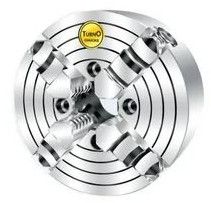 Stainless Steel 3 Jaw Self Centering True Chuck, Color : Silver