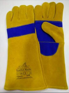 Industrial Leather Welding Hand Gloves