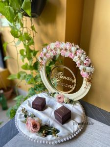 Rustic Romance Ring Platter