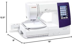 Janome Horizon Memory Craft Embroidery Sewing Machine