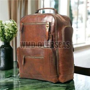 Mens Leather Backpack for Daily Commute, Office, Travel, Casual Use