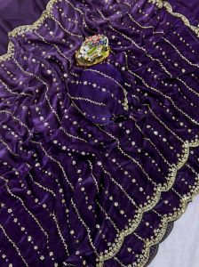 Heavy Work Saree