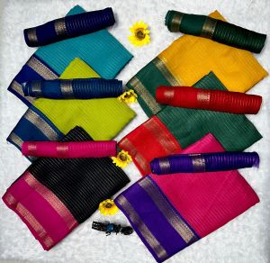 Pure Mysore Crepe Silk Saree