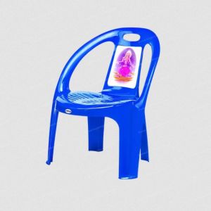 Plastic Kids School Chair, Color : Blue