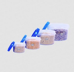 Round Plastic Kitchen Storage Containers