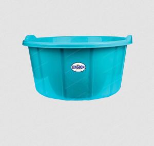 Sky Blue Plastic Tub