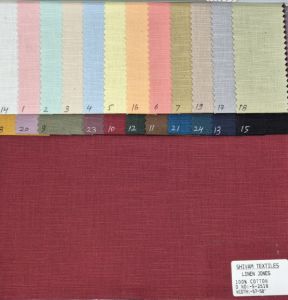 Linen Plain Cotton Shirting Fabric