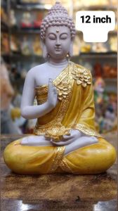 12 Inch Gautam Buddha Statue
