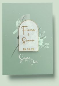 Paper Foil Wedding Invitations Card, Brand Name : Tagsen