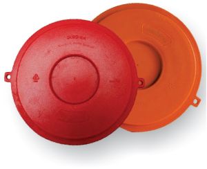 HDPE Vahila RFID Electronic Disk Marker, Color : Customizable