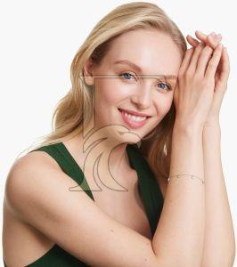 Designer Diamond Bracelet, Color : Silver Party Wear Standard