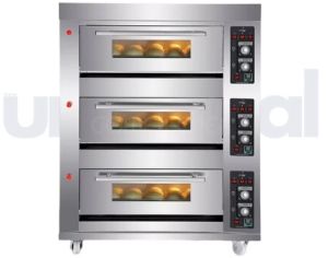 1 Deck 3 Tray Deck Oven