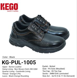 Leather PU Safety Shoes