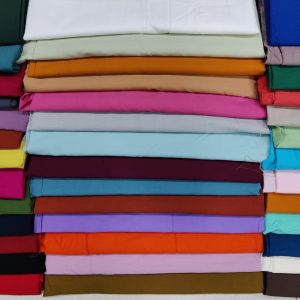 Plain Cotton Cambric Fabrics, Color : White, Width : 40 Inch