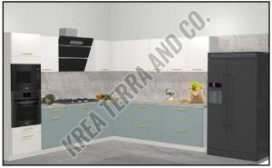 Procurement Seller Side L Shape Modular Kitchen