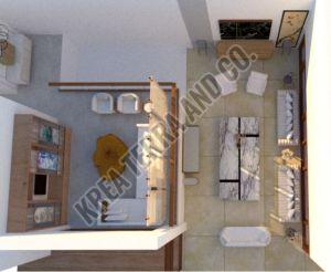 Modern Living Room Interior Designing Service
