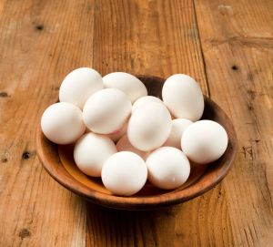 White Poultry Eggs