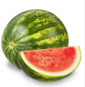 Green Organic Fresh Watermelon for Human Consumption