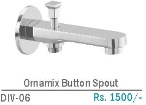 DIV-06 Brass Wall Mount Spout, Brand Name : Starry®