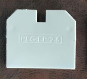 Plastic End Plate, Color : White for Industrial