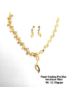 22kt Gold Paper Casting PRO Max Necklace Set
