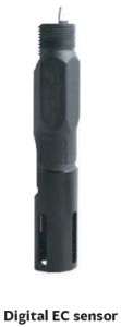 SR-TDS-801 Slotted Tip Digital EC Sensor, Color : Black