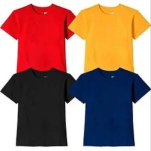 Boys Plain Round Neck T-Shirts