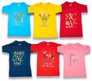 Boys Printed Round Neck T-Shirt