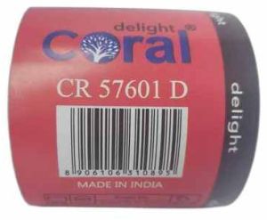 57x60mm 1 Ply Coral Paper Billing Roll