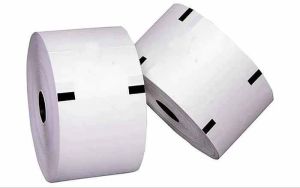 Plain 79mmx400m ATM Paper Roll, Color : White