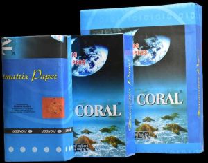 Coral Dot Matrix Paper