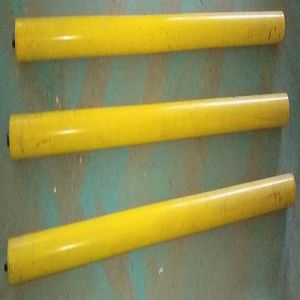 Metal Conveyor Roller Idler, Color : Yellow