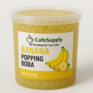 Banana Popping Boba