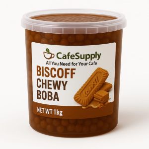 Cafesupply Biscoff Chewy Boba Bubble Tea