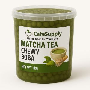 Matcha Tea Chewy Boba Bubble Tea