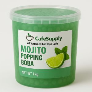Cafesupply Mojito Popping Boba, Packaging Type : Plastic Jar