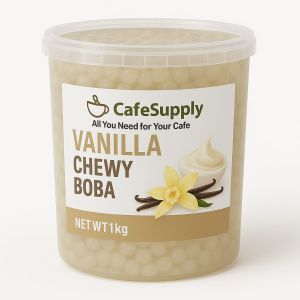 Vanilla Chewy Boba Tea