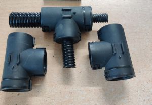 Conduit Tee Open Type, Color : Black, Certification : Ce Certified