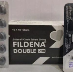Fildena Double Sildenafil Citrate 200mg Tablets
