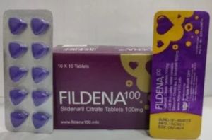 Fildena Sildenafil Citrate 100mg Tablets