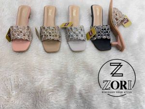 Designer Ankle Strap Heel Sandal