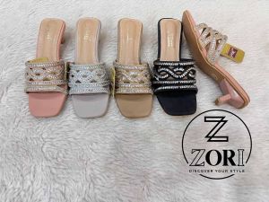 Pearl Embellished Wedding Heel Sandal