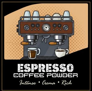 Espresso Coffee Powder