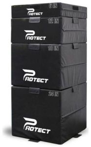 Wood Black Plyometric Box, Brand Name : Protect