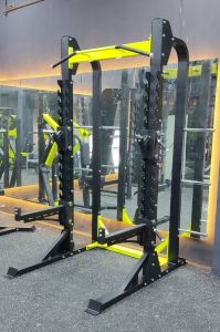 Mild Steel Squat Rack, Color : Black, Weight Capacity : Up to 500 Kg