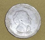 Indira Gandhi Coin
