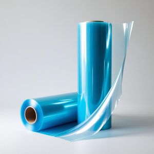 Plain PVC Shrink Films, Color : Blue Multisizes