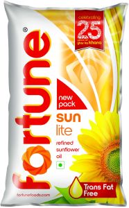 Fortune Refined Sunflower Oil, Color : Yellow for Cooking