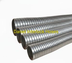 Coated Stainless Steel Interlock Strip Wound Metal Flexible Hoses